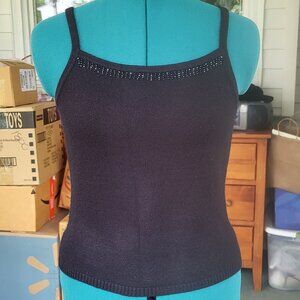 Knit Tank with Beads - fits like a Women's XS